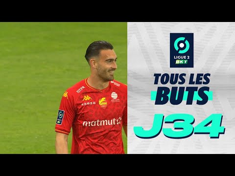 Tous les buts de la 34ème journée - Ligue 2 BKT / 2022-2023