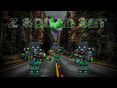 Z-Squad Set - Pixel Gun 3D