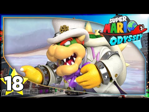 ¡Usando el AMIIBO de Bowser! | Super Mario Odyssey - Parte 18