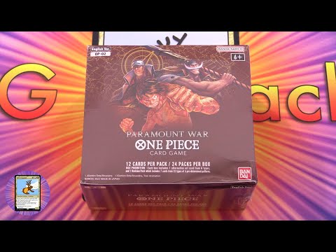 One Piece Paramount War Booster Box Opening!