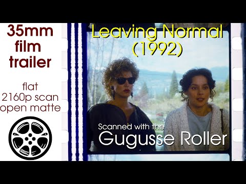 Leaving Normal (1992) 35mm film trailer 1, flat open matte, 2160p