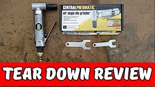 Harbor Freight Die Grinder Review Tear Down 62439 Rear Exhaust