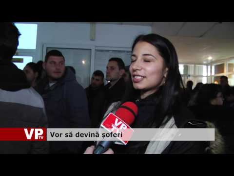 Vor să devină șoferi