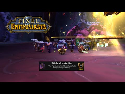 Mythic Il'gynoth kill Disc Priest PoV