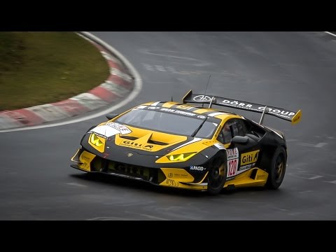 Nordschleife VLN TESTING 18-03-2017 Highlights Probe & Einstelfahrten