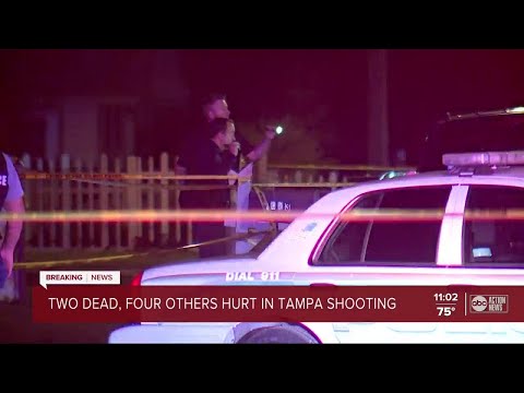 2 dead, 4 others injured after shooting in Tampa