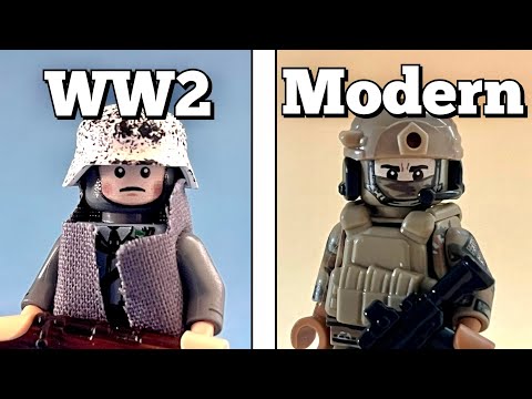 I made Custom Military LEGO Minifigures