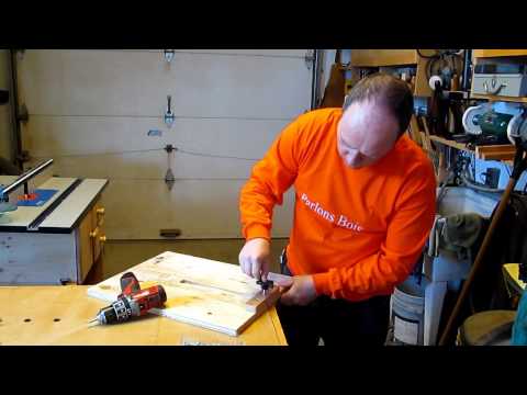 How to make a circle cutting jig for a band saw. Let's talk wood Ep. 176