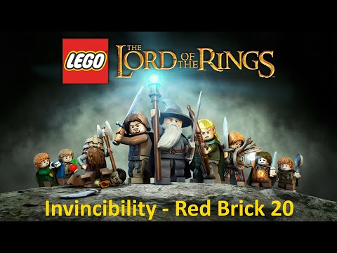 LEGO The Lord of the Rings - Invincibility - Red Brick 20