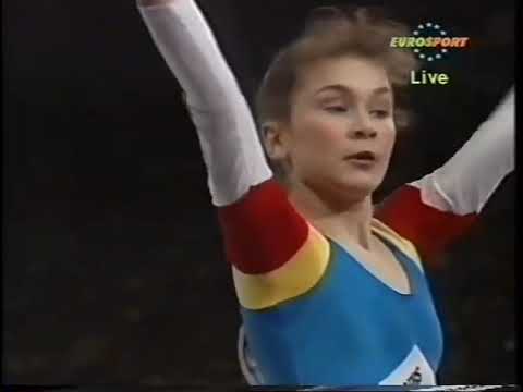 🥉 Maria Neculita 🇷🇴 FX EF 9.887 1992 World Championships