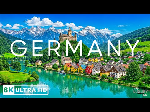 Germany 8K UHD | Serene Landscapes, Castles & Forest Escapes with Relaxing Piano