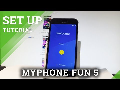 How to Configure myPhone Fun 5 - Android Activation / First Set Up