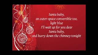 Madonna - Santa Baby (Lyrics)