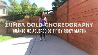 “Cuanto Me Acuerdo de Ti” by Ricky Martin — Zumba Gold Choreography