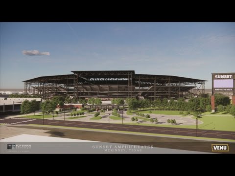 New renderings released of McKinney's Sunset Amphitheater
