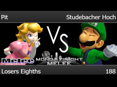 MNM 188 - Pit (Peach) vs TLOC | Studebacher Hoch (Luigi) Losers Eighths - Melee