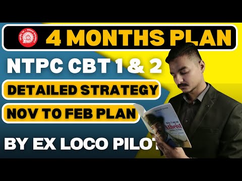 RRB NTPC 2026 Detailed 4 Months Strategy ⚔️ By EX Loco Pilot