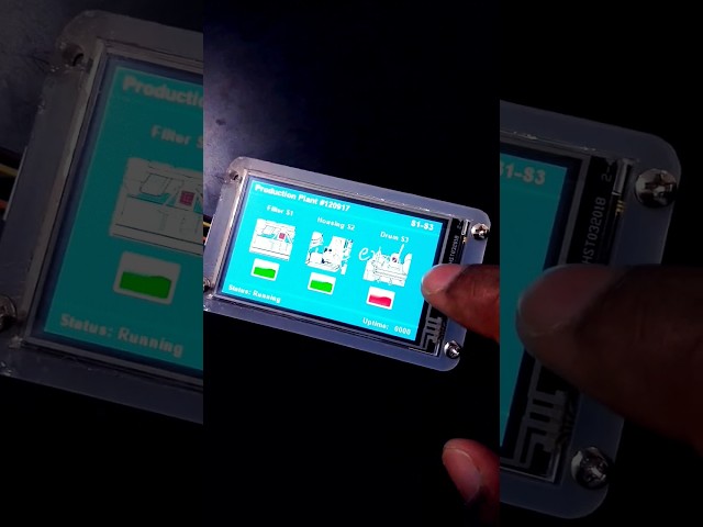 Vídeo relacionado con Aihasd English Nextion 5.0" TFT 800X480 HMI USART UART Módulo de Pantalla táctil LCD en Serie Panel de visualización para Arduino TFT para Raspberry pi