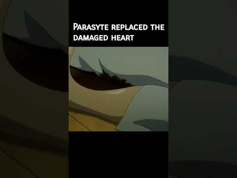 parasyte replaced the damaged heart🫀| Anime - Parasyte #shorts #short #anime #parasyte #animeedit