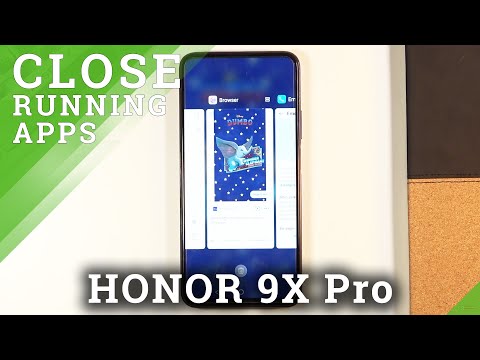 How to Close Running Apps in HUAWEI Honor 9x Pro – Enter Recents Section