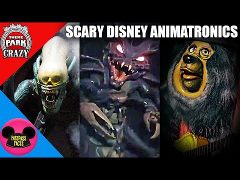 Top 15 SCARIEST Disney Animatronics (feat. Fastpass Facts)