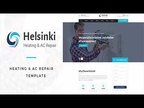 Helsinki : Heating & AC-Repair HTML Template | Themeforest Website Templates and Themes