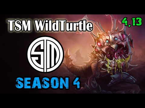 TSM WildTurtle Kog´Maw vs Tristana Ad Carry Ranked Challenger NA SoloQ
