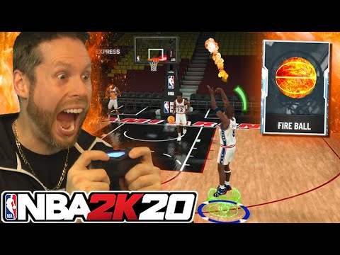 I've got the FIREBALL on NBA 2K20