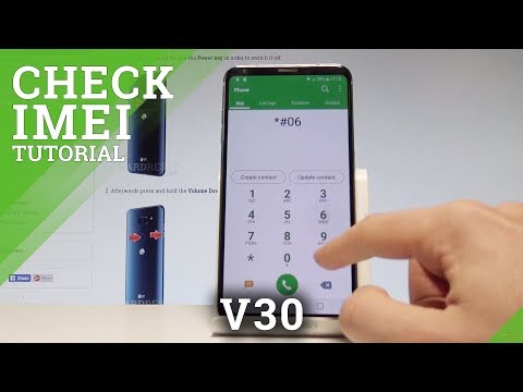 How to Check IMEI in LG V30 - Serial Number / Status Info |HardReset.Info