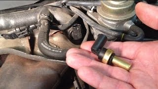 Replace Mercedes Coolant Temp Sensor 2004 C230