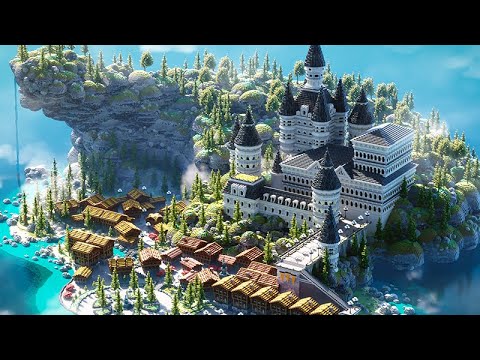MINECRAFT TIMELAPSE | Cliffside Kingdom