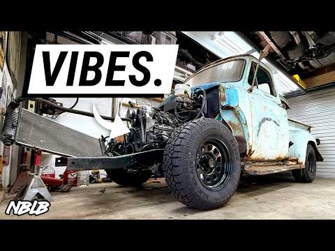 Wheels, Tires, & Brakes For the Barn Find '55 Ford F100