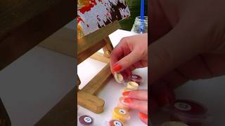 I tried paint by numbers for the first time #shorts