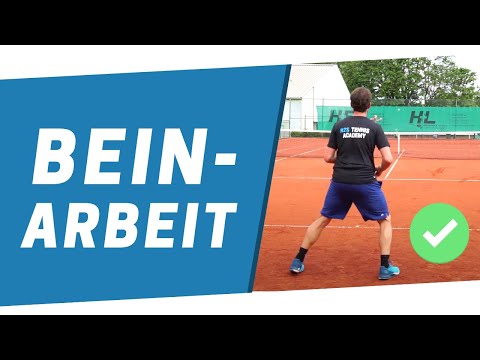 TENNIS BEINARBEIT | Wie du schneller auf dem Platz wirst