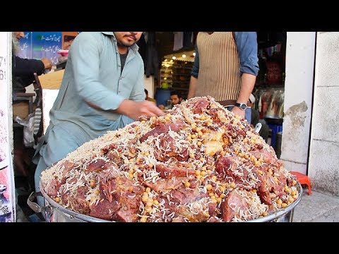 STREET FOOD IN  PESHAWAR PAKISTAN Video