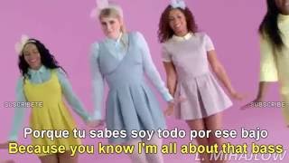 Meghan Trainor - All About That Bass (Lyrics English/Español Subtitulado) Official Video