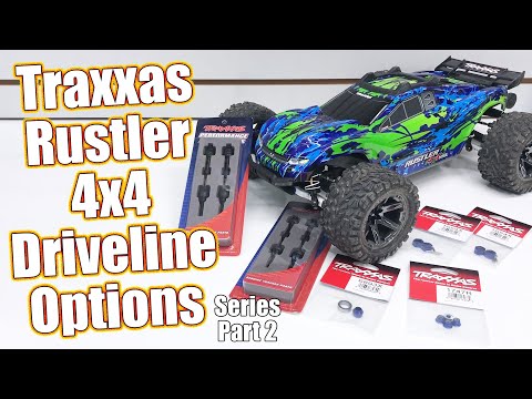 Drivetrain Overhaul! Traxxas Rustler 4x4 VXL Full Upgrade Project Truck Part 2 | RC Driver