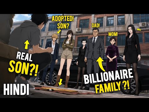 My Billionaire Parents Found Me, But Their Adopted Son Was Hiding a Dark Secret - Anime Recap Hindi
