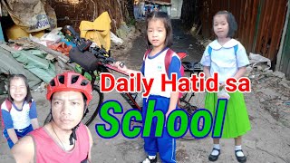 Daily Hatid sa School #cycling  #bikelife
