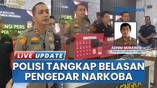 Belasan Pengedar Narkoba Ditangkap Polisi di Majalengka, Ratusan Barang Bukti Disita