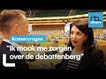 Kamervoorzitter bezorgd over enorme debattenberg