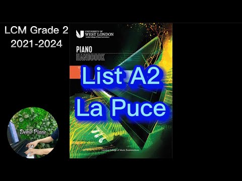 LCM Grade 2 (2021-2024), List A2: La Puce