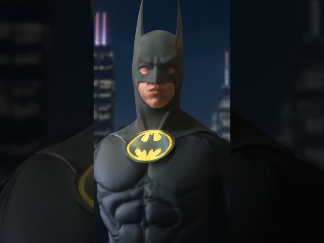 Vídeo relacionado con DC Comics - Camisa de disfraz de Batman para hombre con capa desmontable, logotipo clásico de murciélago, camiseta de cosplay de Batman, Negro, Small