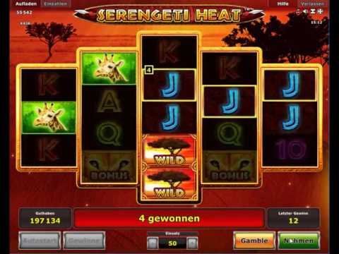 Serengeti Heat kostenlos spielen - Novomatic / Novoline