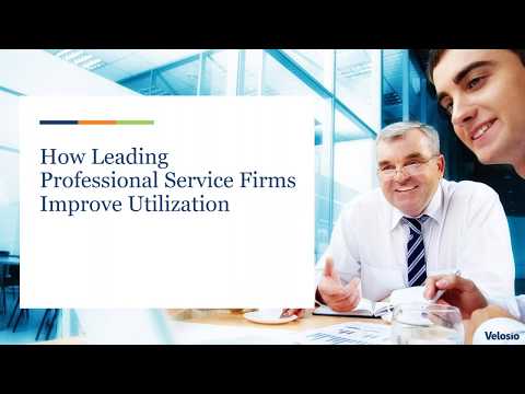 How leading professional service firms improve utilization