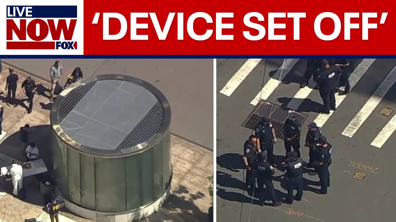 NYC explosion: 'incendiary device' set off outside