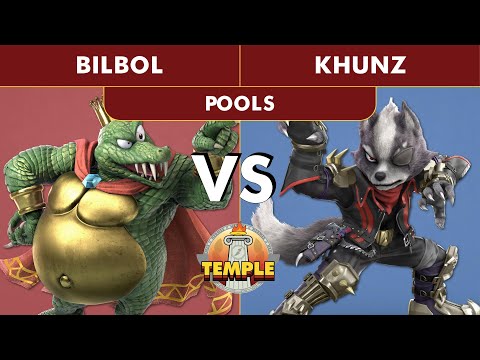 Temple: Hermès Edition POOLS - Khunz (Wolf) Vs. BilBol (King K. Rool) SSBU Ultimate Tournament