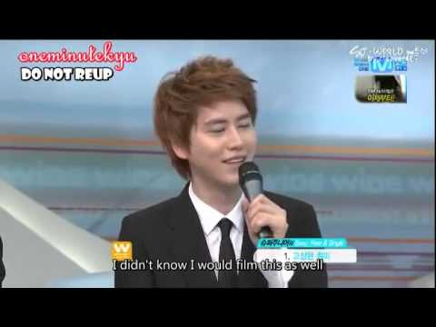 ENGSUB Kyuhyun talks about his SNL scene