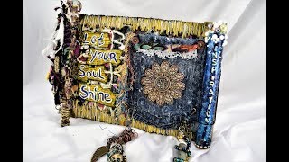 Boho inspired postcard memorial for Cali Black