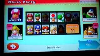 MARIO PARTY 10 - HOW TO UNLOCK TOADETTE AND SPIKE